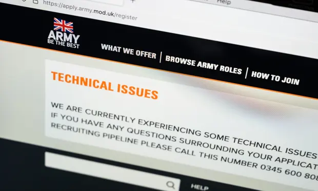 UK’s army recruitment system closed since March after data breach